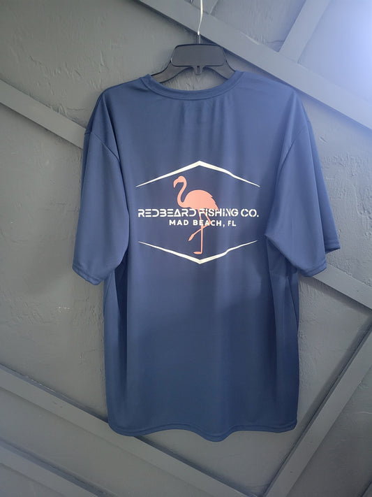 Signature Collection Flamingo Men's Fishing Shirt