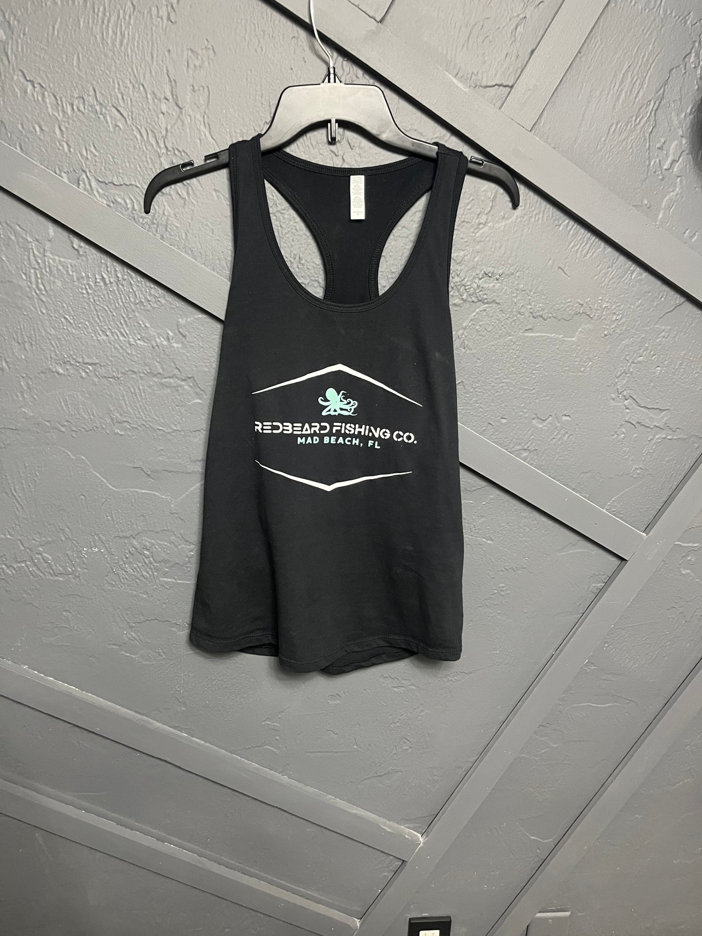 Women's Racerback Tank Top - Black, White, or Deep Sea